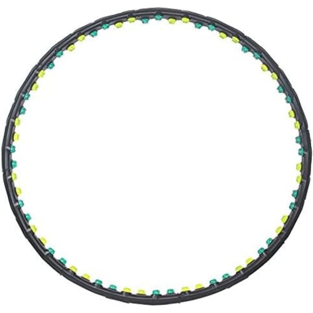 SMJ sport Jinpoli Massage Hula Hoop, Multi-Colour, 110