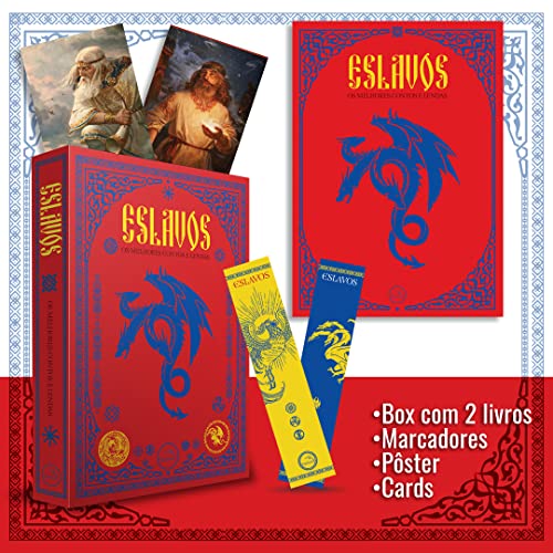 Box Eslavos: Os Melhores Contos e Lendas - 2 Livros + Pôster + Marcadores