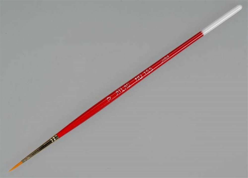 Atlas Brush Golden Taklon Round 0 ABS155-0