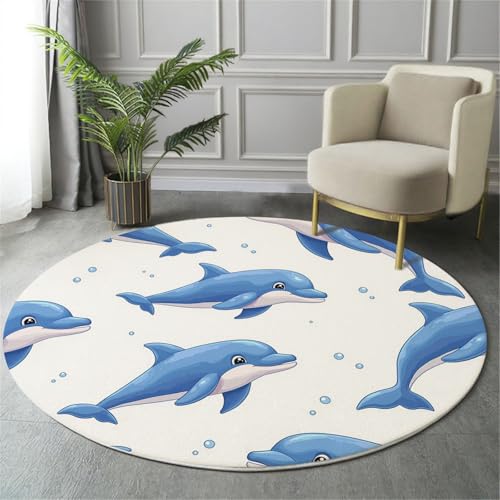 Capybara mignon animaux marins tapis doux et lavable en machine - 4