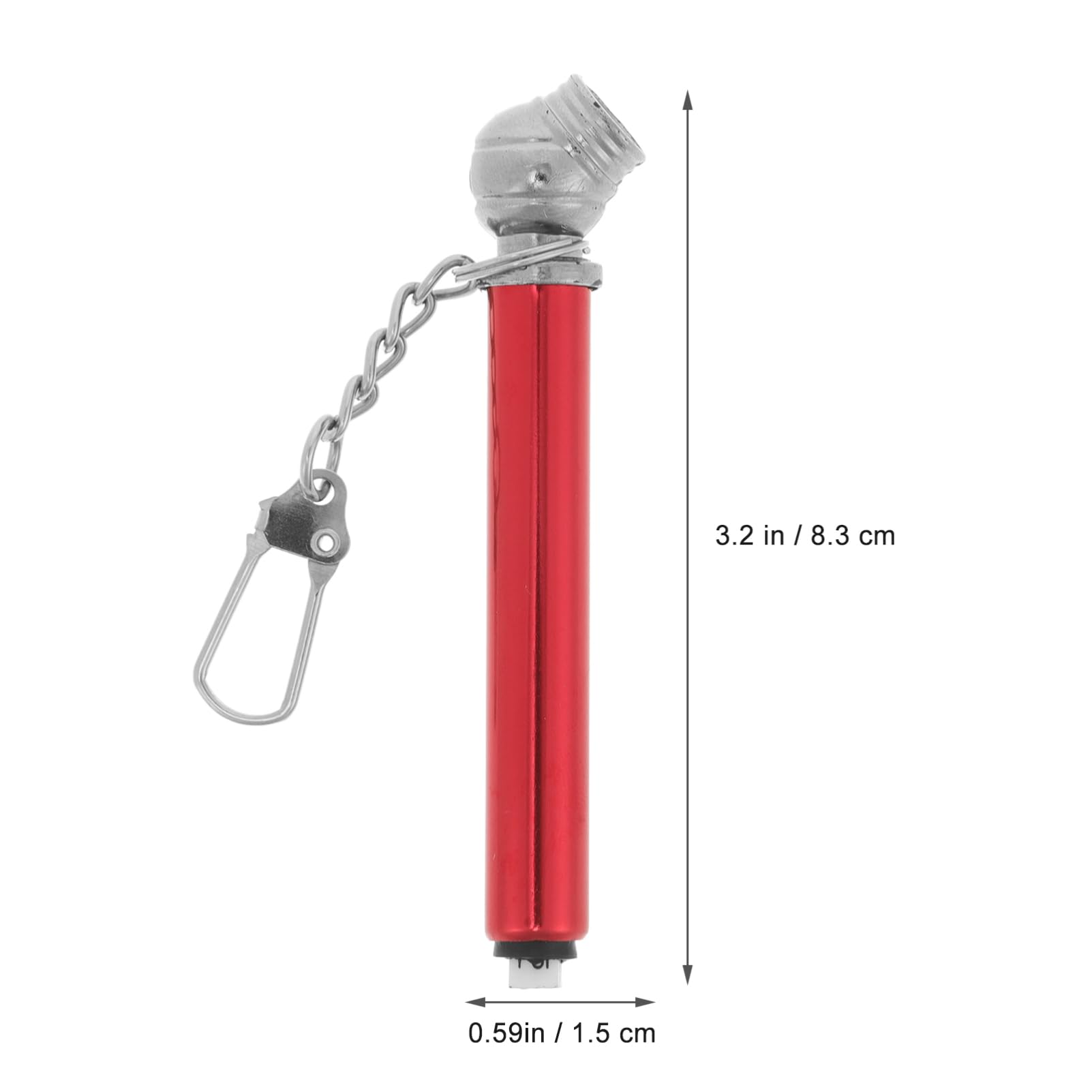 PRETYZOOM Tire Pressure Measurement Tool Portable Air Pressure Gauge for Car Bike