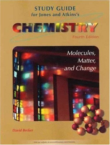  Study Guide for Jones and Atkin\'s Chemistry: Molecules, Matter, and Change