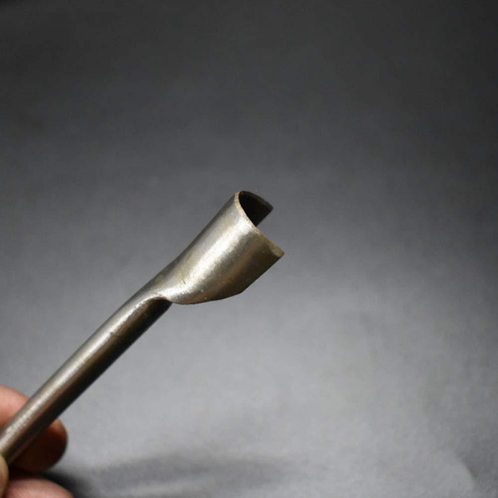 1 szt.Półokrągły nóż do skóry skórzane narzędzia rzemieślnicze półokrągły dziurkacz do portfela na pasek skórzany dziurkacz DIY, 50MM
