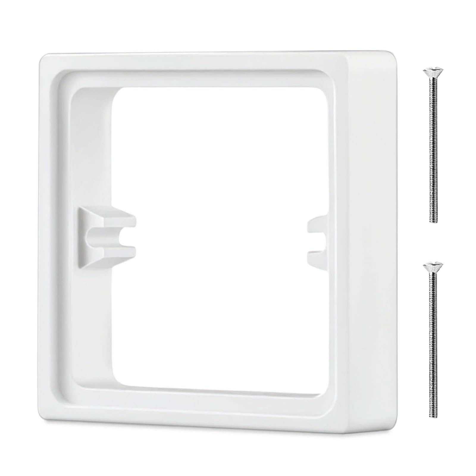 20mm Socket Spacer Plate for Light Switch, 1 Pack ABS Single Socket Extension Plate