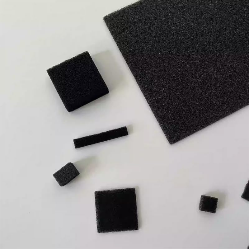 Electrodo RVC de carbón de vidrio reticulado poroso de espuma (100 ppp)(10x15x5mm)