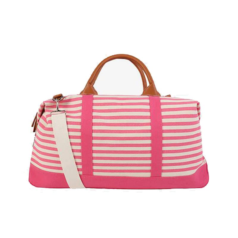 Canvas Weekender Bag Womens Overnight Bag Carryon Weekend Travel Duffel Tote