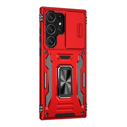 LUNBER-ARMOREFor Galaxy S26 Ultra P[X Jo[ ϏՌ ԍڃz_[Ή ̌^Ot X^h@\ Vv  For MNV[S26Eg(bh)