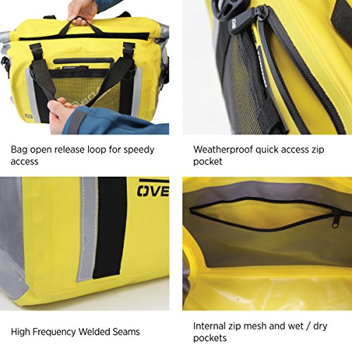 OverBoard Waterproof Pro-Sports Duffel Bag, Black, 90-Liter