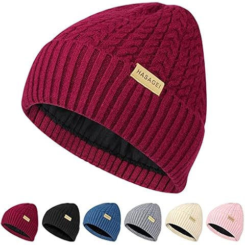HASAGEI Wintermütze Herren, Winddicht Fleece Thermo Mütze Damen Cover