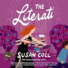 The Literati Audiolibro Por Susan Coll arte de portada
