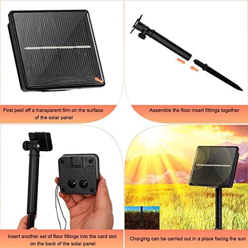 Liyade Catena Luminosa Esterno Solare, 8M 40 LED