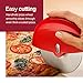 Zyliss Pizza Wheel - Handheld Pizza Cutter with Removable Blade - Plastic Pizza Cutter with Stainless Steel Blade - Kitchen Tool and Gadget for Right- and Left-Handed Use - Dishwasher Safe