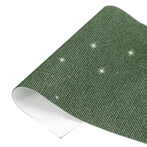 Strass pour loisirs créatifs PATIKIL plaques autocollantes en cristal vert éclatant