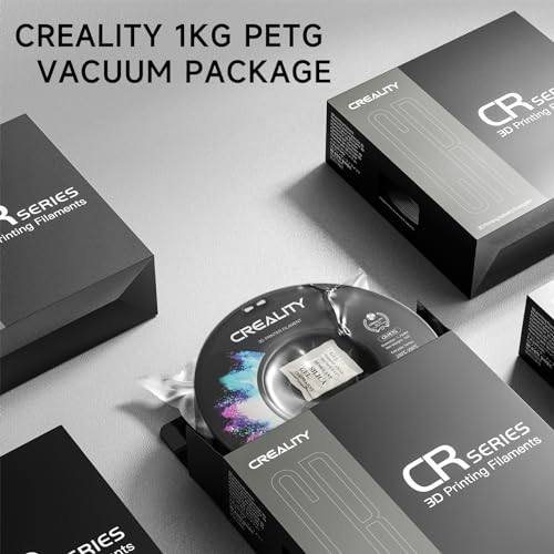 Image of CREALITY PETG Filament 1.75mm 3D Printer Filament, 1kg (2.2lb) Neatly Wound Spool, Dimensional Accuracy ±0.03mm, 2026 Batch, Fit for Ender, Bambu Lab, Anycubic,ELEGOO FDM Printers, Digital Blue