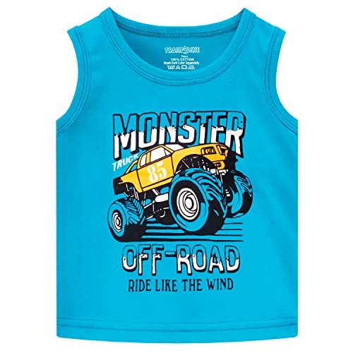 Image of Trampoline Boys Regular Fit T-Shirt and Shorts Set -Pack of 2