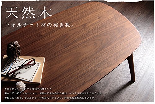 Amazon｜折れ脚センターテーブル ノルン (幅100cm, ブラウン)｜座卓