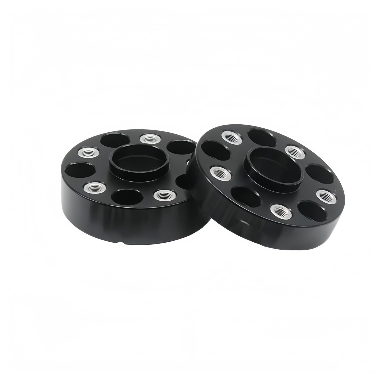Entretoises de roue de voiture Adaptateurs d'entretoise de roue PCD 5x112 CB 66.6mm, 2 pièces, pour BMW, la nouvelle série universelle voiture M14x1,25(2PCS 40MM)