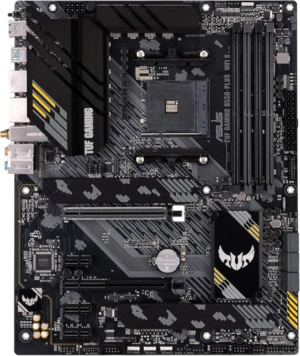 Image of MICRO CENTER AMD Ryzen 7 5800XT Desktop Processor with ASUS TUF Gaming B550-PLUS WiFi II AM4 ATX Gaming Motherboard (DDR4, PCIe 4.0, WiFi 6, 2.5Gb LAN, USB 3.2 Gen 2)