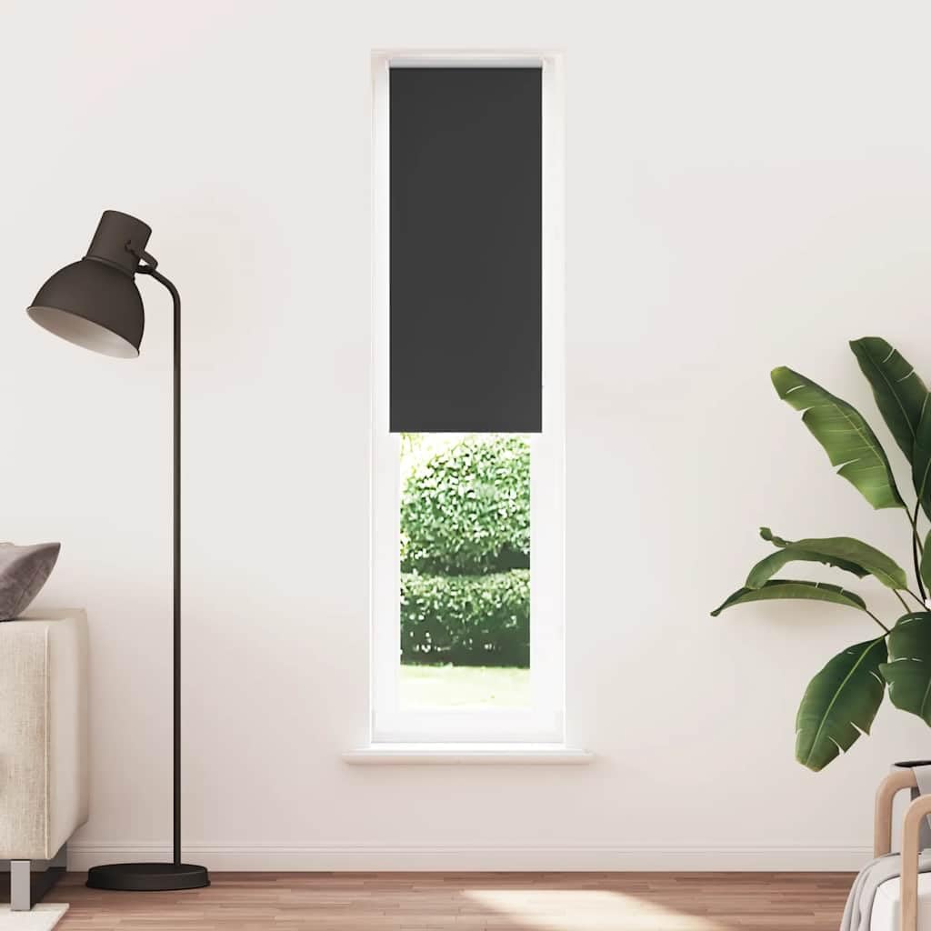 Tenda avvolgibile oscurante in poliestere, 55,7 cm | 100% poliestere, facile da pulire, montaggio senza foratura, regolabile in altezza