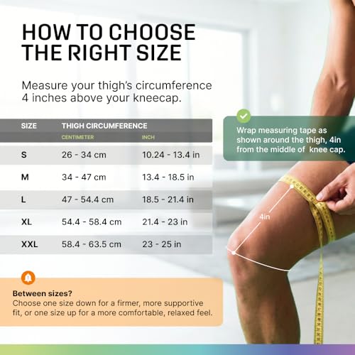 Image of Modvel Knee Brace with Side Stabilizers & Patella Gel Pads for Pain Relief and Joint Support Breathable, Non-Slip Compression Sleeve for Men & Women, Arthritis, Meniscus, ACL Recovery