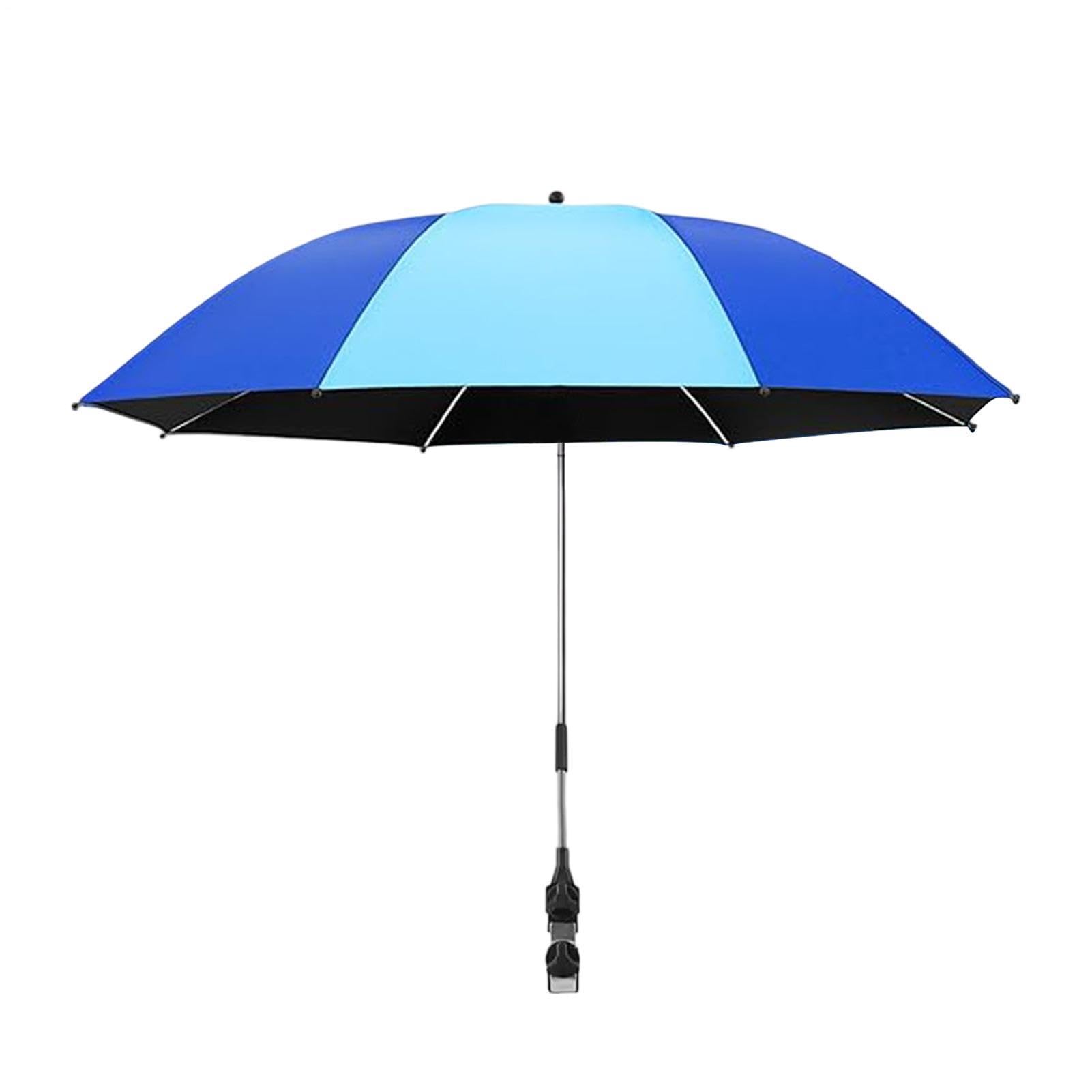 Parasol plażowy do krzesła Regulowany daszek przeciwsłoneczny mocowany | Parasol wędkarski z zaciskiem Plaża, wędkowanie, wakacje, ogród, podwórko, kemping, balkon, patio, zewnątrz