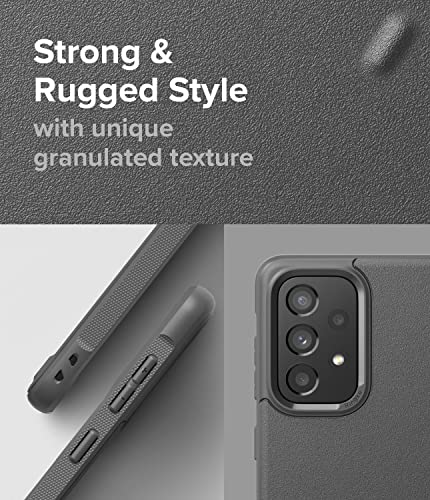 Image of Ringke Onyx Compatible for Samsung Galaxy A53 5G Case Cover Rugged Flexible Durable Anti-Slip TPU Protection Shockproof Samsung Galaxy A53 5G Back Cover - Dark Gray
