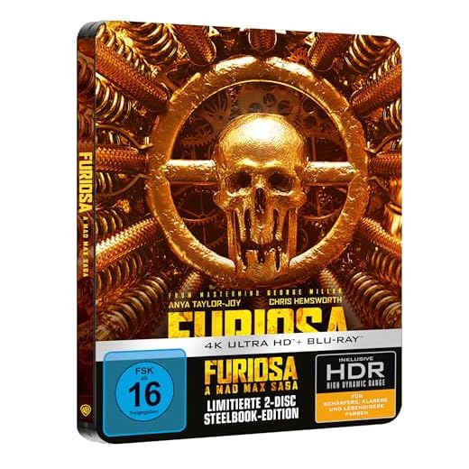 Furiosa: A Mad Max Saga - Limited Steelbook [Blu-ray]