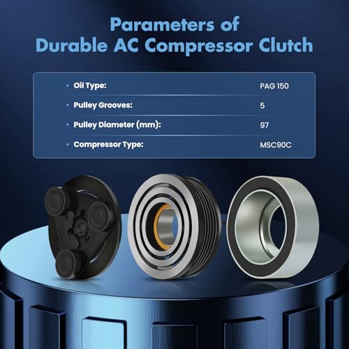 Image of ECCPP AC Clutch Fit for Chrysler Sebring for Dodge Stratus 2.4L 2001-2005