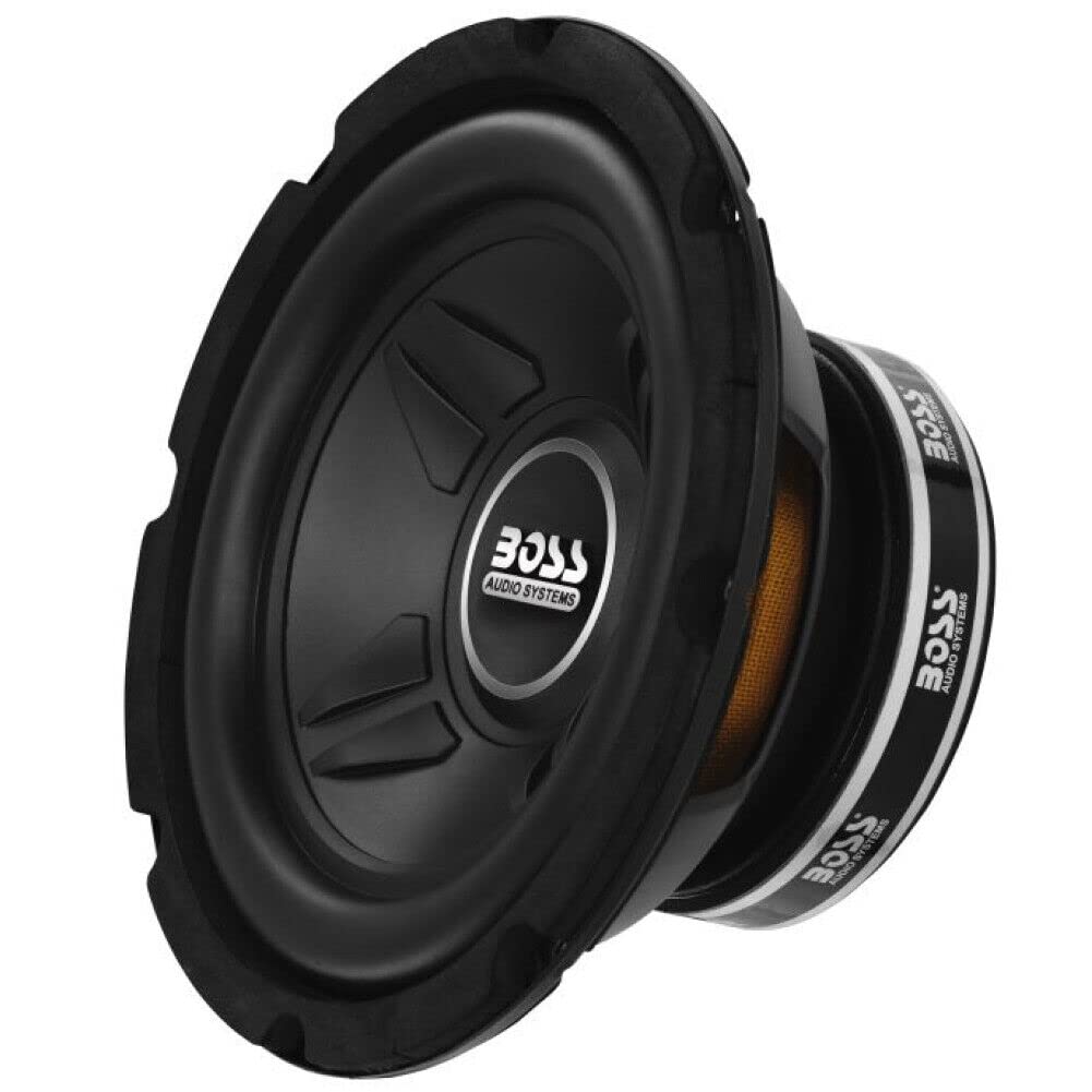 1 subwoofer CHAOS AUDIO SYSTEMS CXX8 da 20 cm 200 mm 8" singola bobina da 4 ohm da 300 watt rms 600 watt max 83 db sospensione in gomma, 1 pezzo