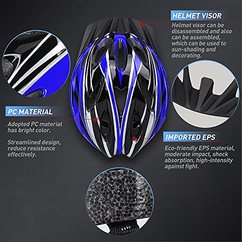 JBM Adult Cycling Bike Helmet Specialized for Men Women Safety Protection CPSC Certified Adjustable Lightweight Helmet… - Image 4