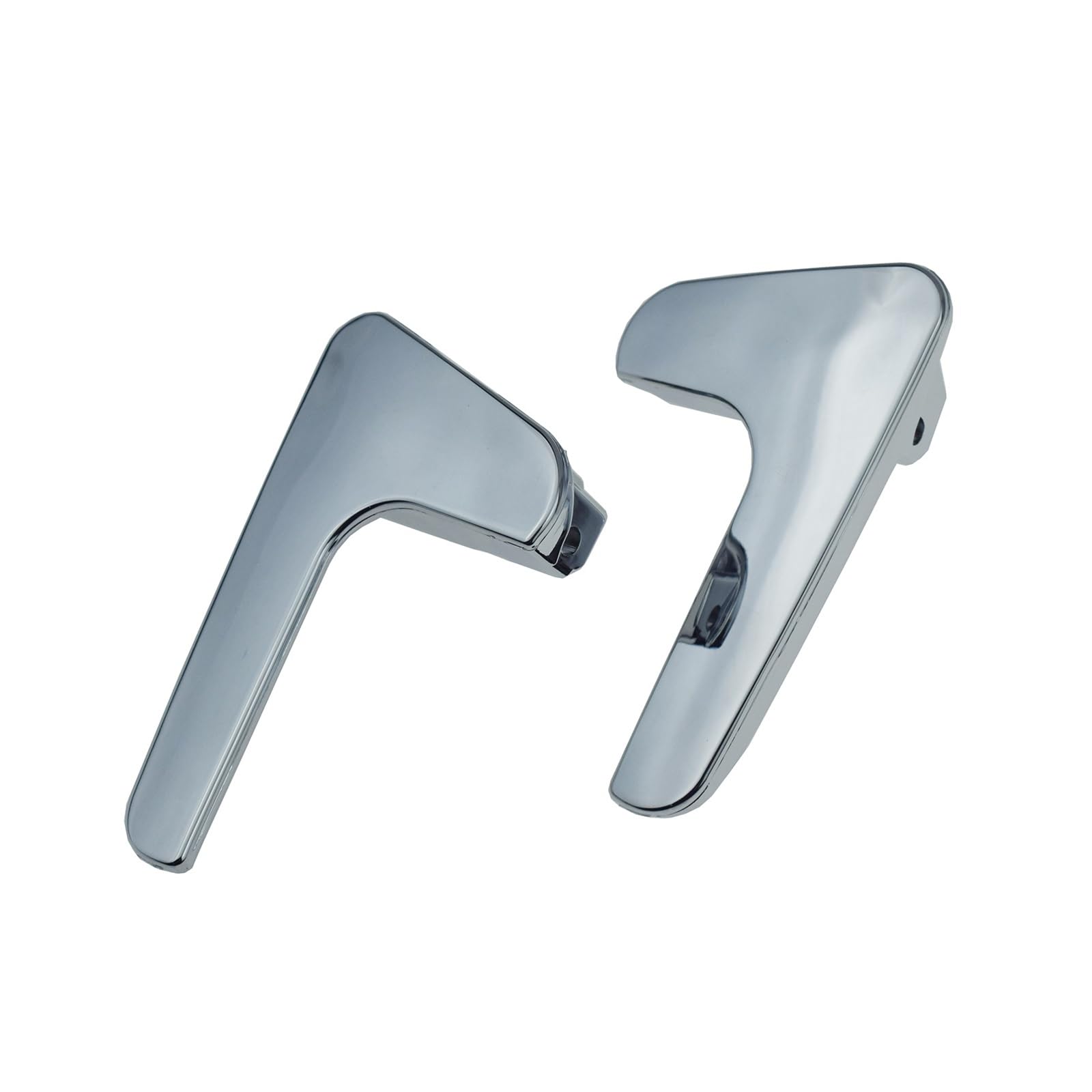 Gangxiao Left Right 2Pcs Interior Door Handle Cover Car Interior Door Handle Chrome Front Rear Left Right For Seat For Ibiza Iii For Cordoba For Vario 1999-2002 6K0837113 6K0837114(Left Right 2Pcs)