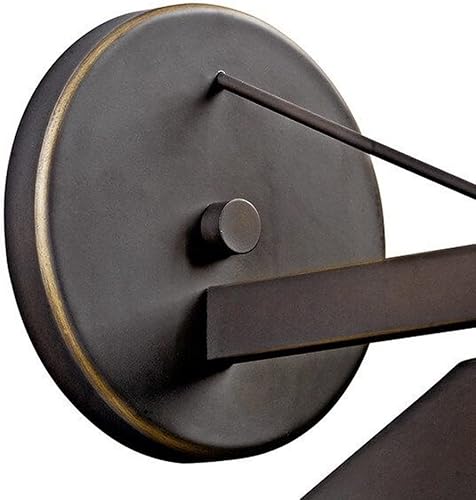 Miniatura 4 de Kichler Ripley - Lámpara de pared para exteriores (7.5 pulgadas), color bronce