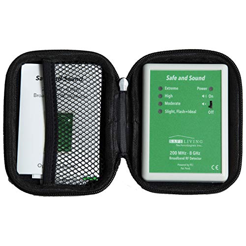 Safe Living Technologies Safe and Sound Classic Premium RF Detector 200MHz - 8GHz - Great for detecting WiFi, Cell Towers, Smart Meters, etc. - 2 Year Warranty! - Thumbnail 2