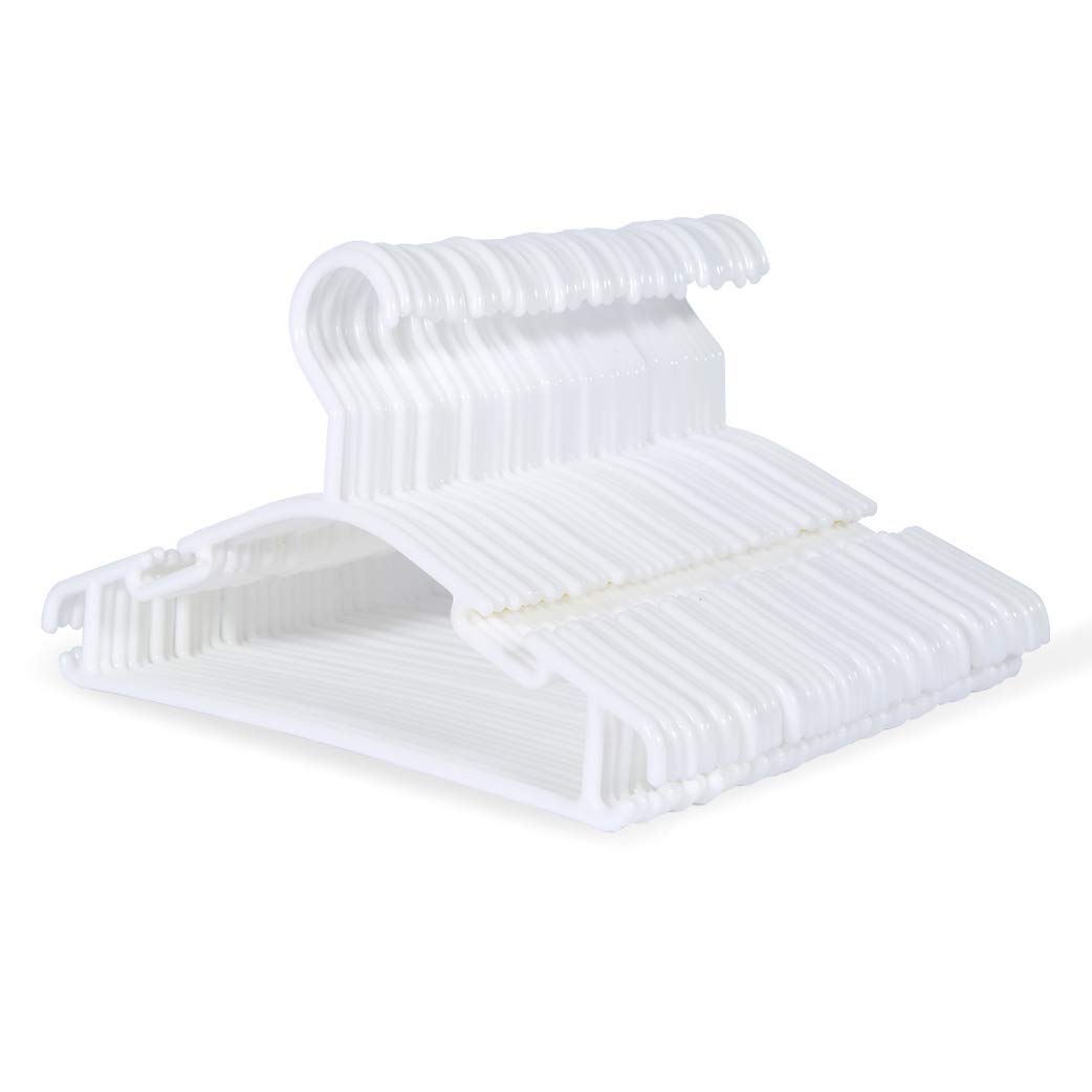 Grucce per bambini grucce resistenti per bambini e neonati Set di 40 pezzi 27CM + 10 pezzi Organizzatore