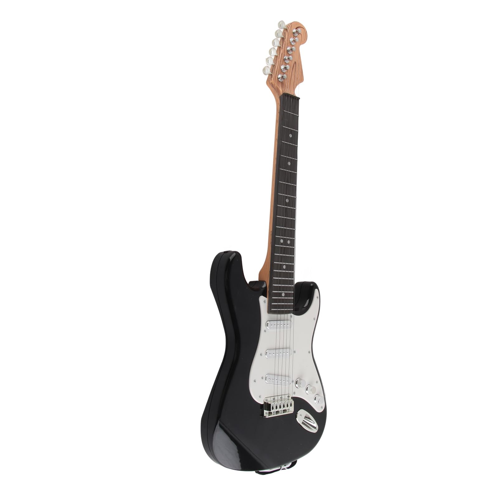 TOPINCN Giocattolo per Chitarra Elettrica per Bambini Esperienza Musicale Multifunzionale Design Leggero e Portatile per Giovani Musicisti 1 Pezzo (BLACK)