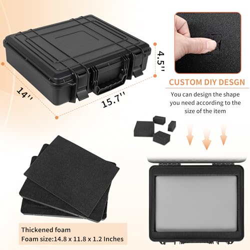 Maletín rígido para laptop de 14 a 15.6 pulgadas miniatura 2