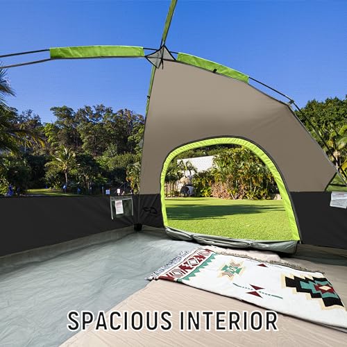 Image of CAMPROS CP Tents for Camping 2 /4 /6 Person, Waterproof Windproof Dome Tent