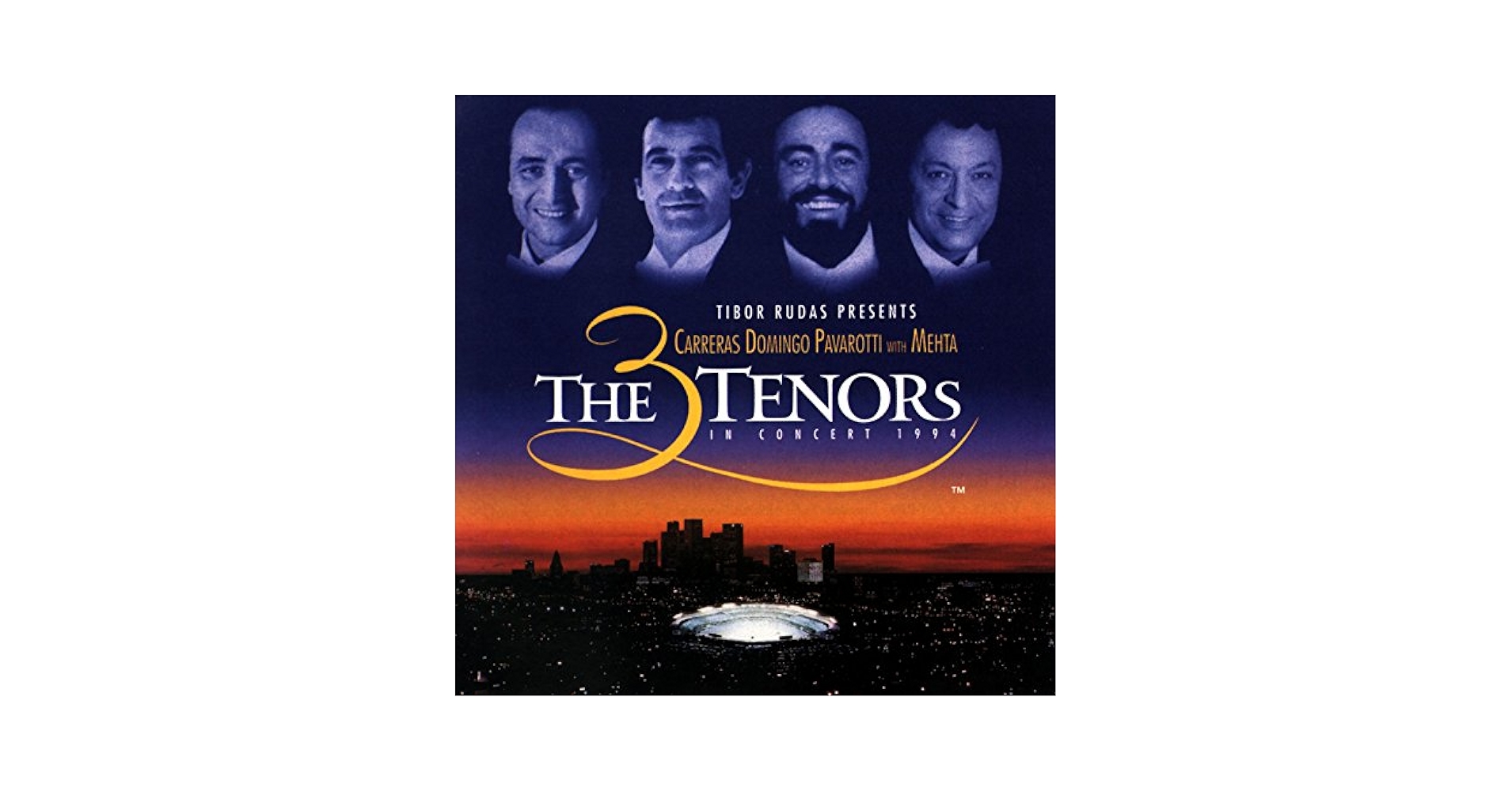 THE３TENORS IN concert 1994 The 3 Tenors in Concert 1994 | Warner Classics