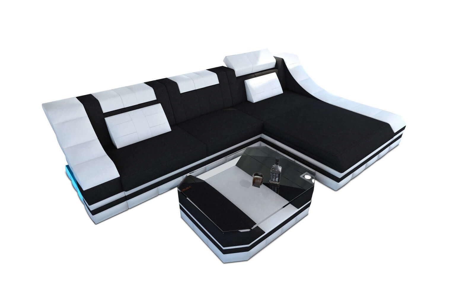 Sofa Dreams Stoff Ecksofa Turino L-Form