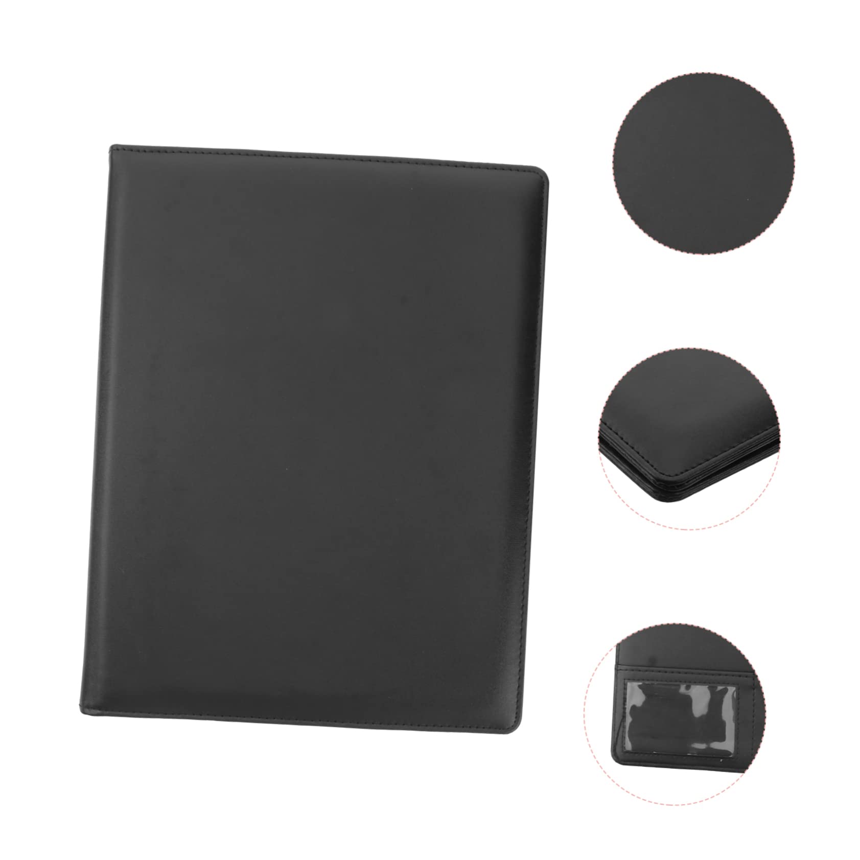 Artibetter Portadocumenti Pelle Multifunzionale con Blocco Note Elegante Organizer per Documenti per Ufficio e Professionali Include e Design Raffinato