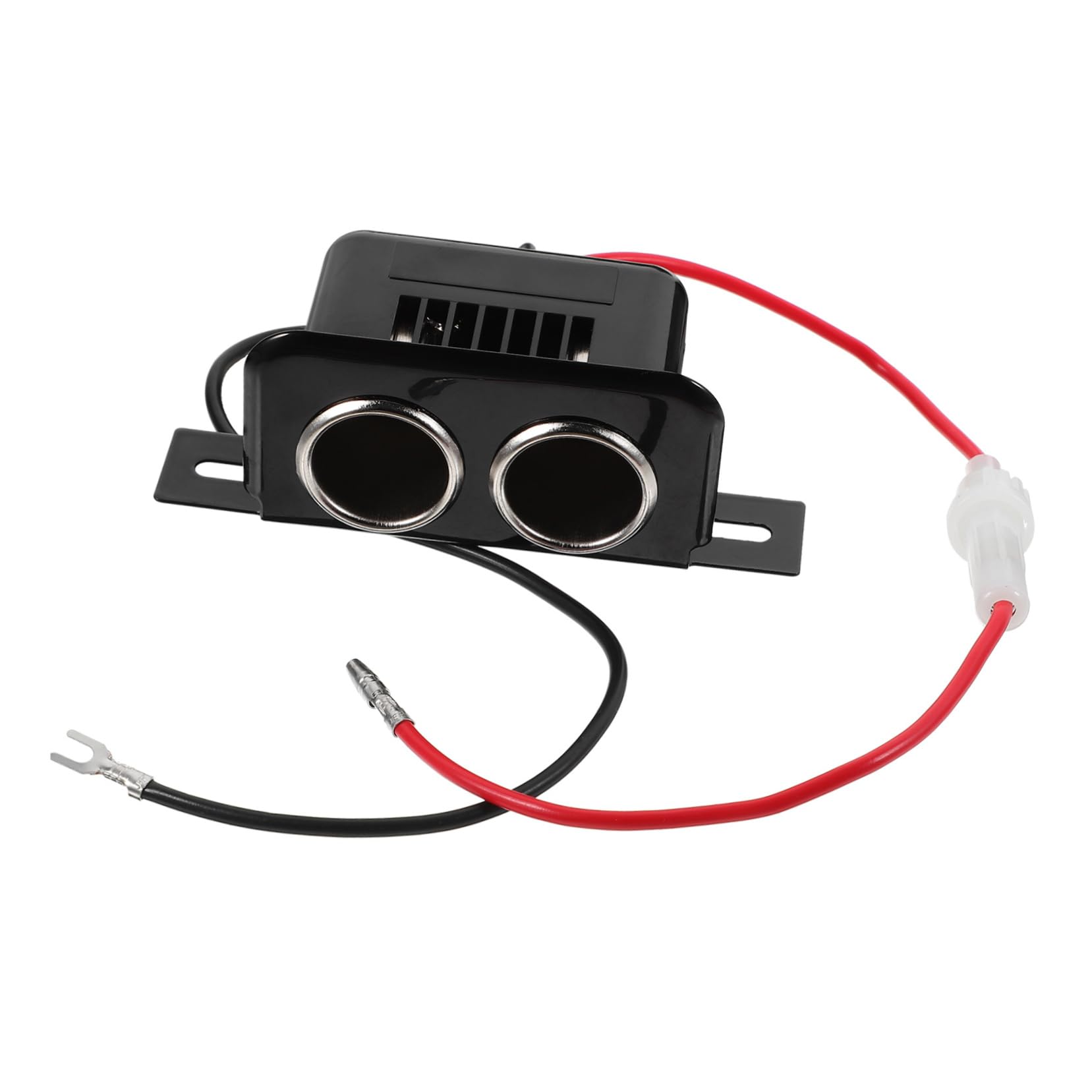 Mobestech 5pièces Adaptateur Allume- Avec Prise Double Pour Voiture Chargeur De Périphériques Multiples Voyage
