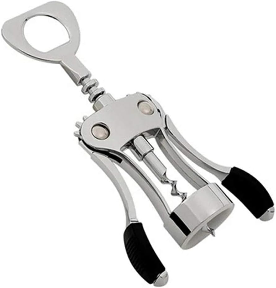 Portable Stainless Steel Red Wine Opener Wing Type Metal Sommeliers Wine Corkscrew Bottle Openers Corkscrews Wine Cork Remover