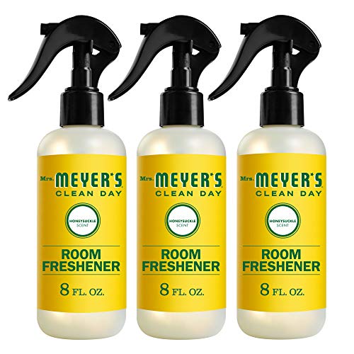 Mrs. Meyer’s Clean Day Room Freshener, Honeysuckle Scent, 8 Ounce Non-aerosol Spray Bottle