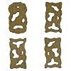 DLP Tactical Navy Seal Style Enhanced Hook & Loop Fastener Set Compatible with Ops-Core LBH/ACH/MICH/Fast Helmet