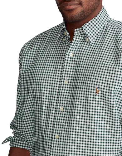 POLO RALPH LAUREN Men's Big and Tall Long Sleeve Button Down Oxford Shirt4