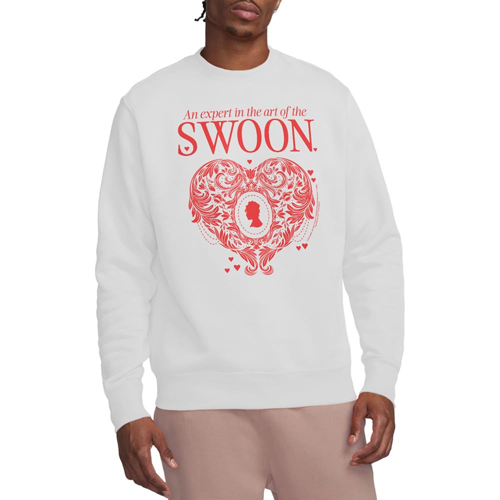 Bridgerton Men's The Art Of Swoon Sweatshirt White - S