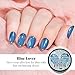 6PC Mia Secret Acrylic Nail Art Powder Collection (BLUE LOVERS)