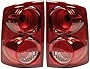 EPIC LIGHTING Rear Brake Tail Lights Lens and Housing Assembly Compatible with Dodge 2005-2011 Dakota Left + Right Side Pair