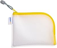 Vista 25 de HERMA 20008 - Neceser con cremallera A5, transparente (10.2 x 7.9 in), pequeña bolsa de viaje con cremallera para cosméticos, líquidos, maquillaje