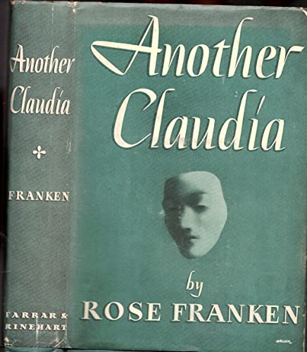 1943 ANOTHER CLAUDIA ROSE FRANKEN DUST JACKET F... B09W9NYPDL Book Cover
